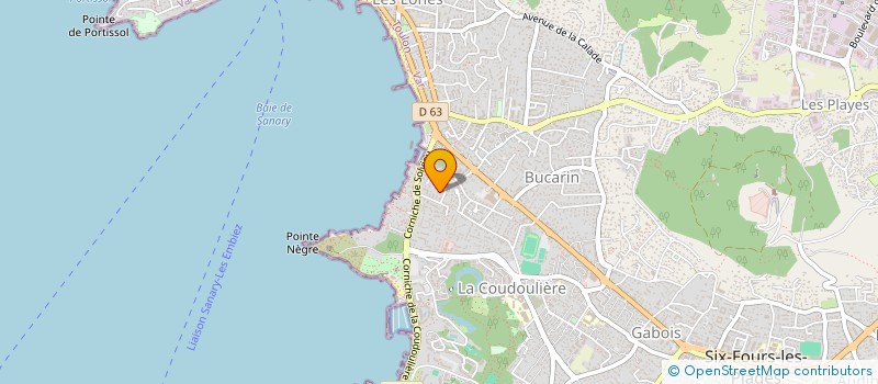 localisation de l'entreprise SASU SOLIMINA à SIX-FOURS-LES-PLAGES