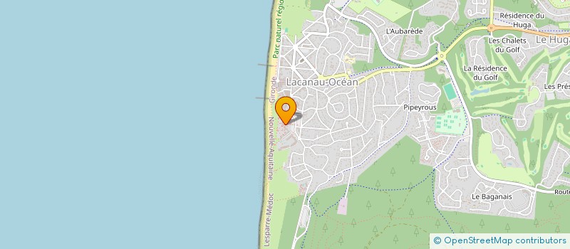 localisation de l'entreprise SASU SORGENTE  LACANAU