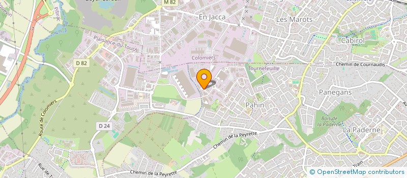 localisation de l'entreprise SASU SSC CONSTRUCTION  TOURNEFEUILLE