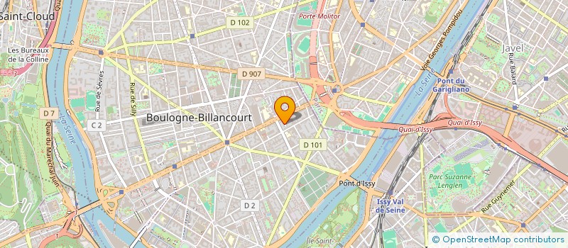 localisation de l'entreprise SASU STEPHANIE PRENANT à BOULOGNE-BILLANCOURT
