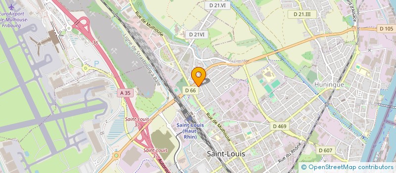 localisation de l'entreprise SASU STEVANOVIC à SAINT-LOUIS