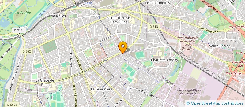 localisation de l'entreprise SASU STM à CAEN