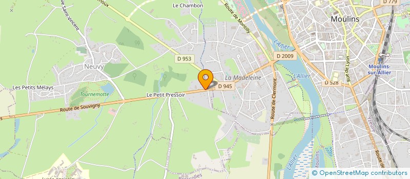 localisation de l'entreprise SASU STORAGE ANIMALS à NEUVY