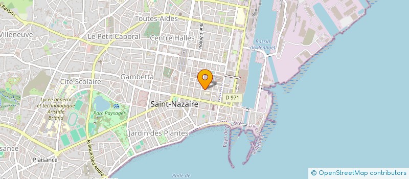 localisation de l'entreprise SASU STORE 2000 NANTES à SAINT-NAZAIRE