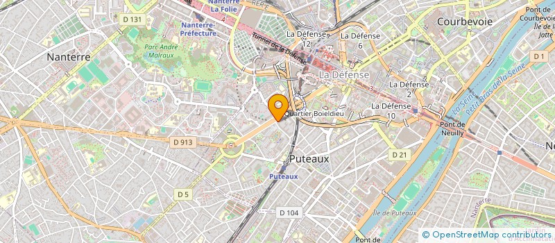 localisation de l'entreprise SASU STS à PUTEAUX