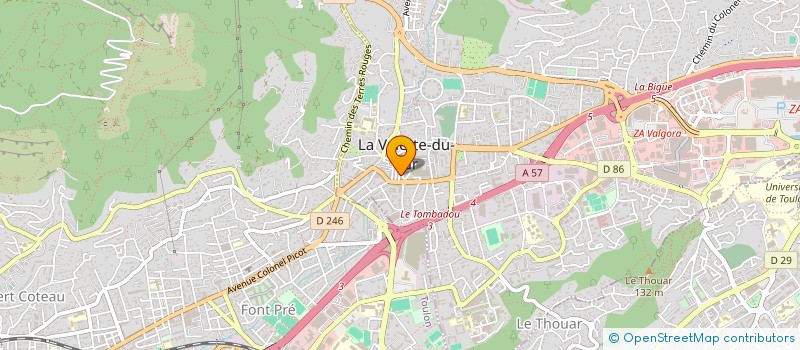 localisation de l'entreprise SASU SUD CONSEILS ET RECRUTEMENTS à LA VALETTE DU VAR