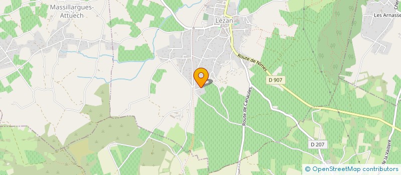 localisation de l'entreprise SASU SUMADRA  LEZAN