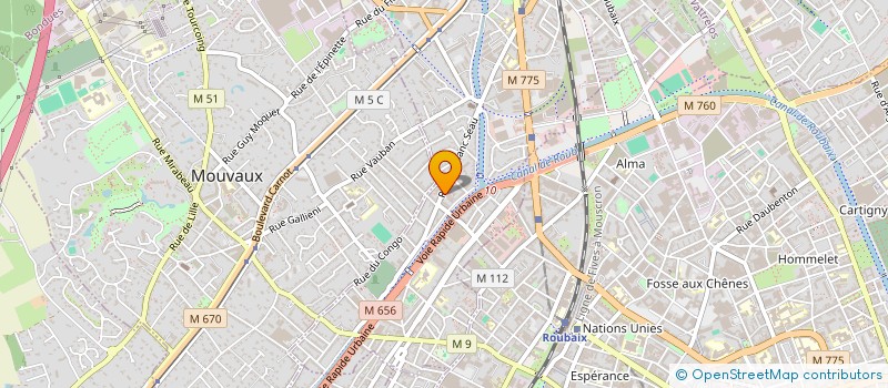 localisation de l'entreprise SASU SUPER VIANDE  TOURCOING