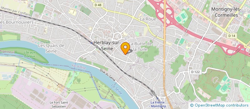 localisation de l'entreprise SASU SYLLA-SERVICES  HERBLAY-SUR-SEINE