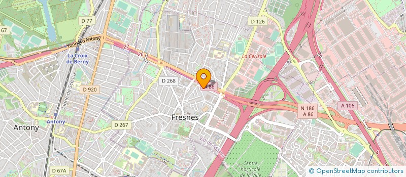 localisation de l'entreprise SASU T. CRISTIAN PLOMBERIE  FRESNES