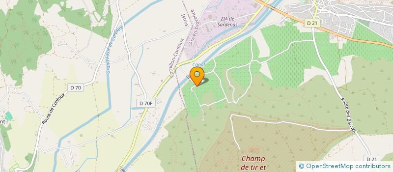 localisation de l'entreprise SASU T.K.S.L.  LANCON-PROVENCE