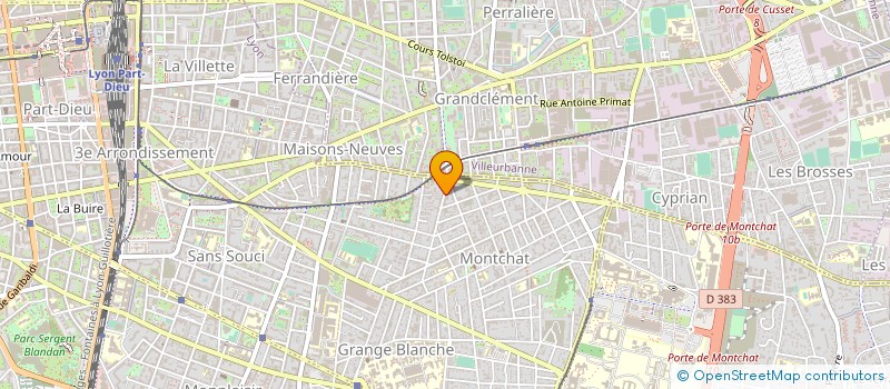 localisation de l'entreprise SASU T R M  LYON