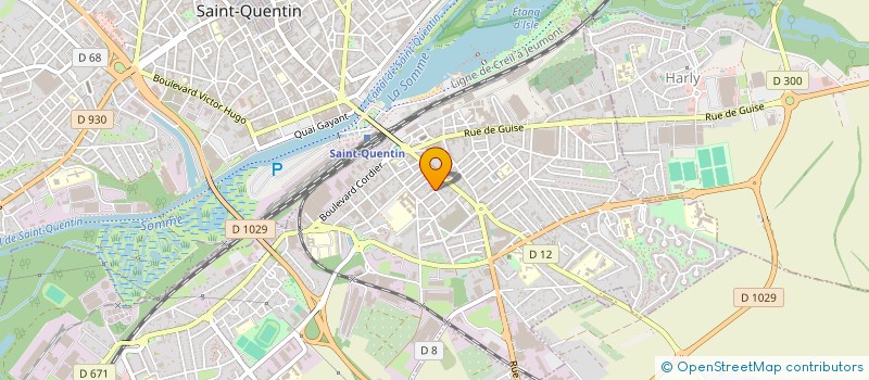 localisation de l'entreprise SASU TAG à SAINT-QUENTIN