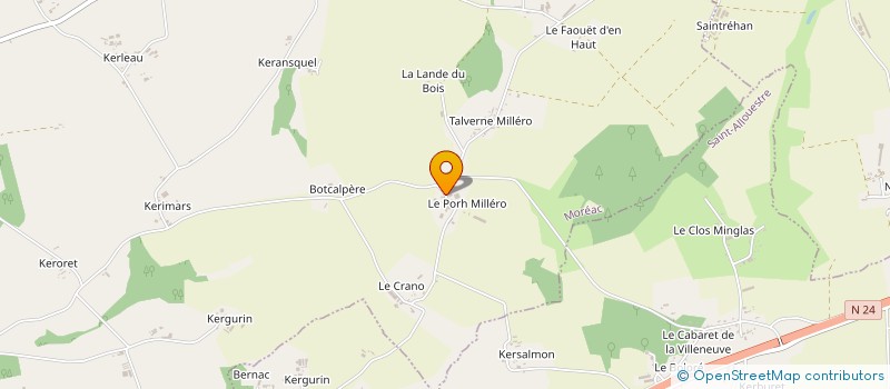 localisation de l'entreprise SASU TALMONT à MOREAC
