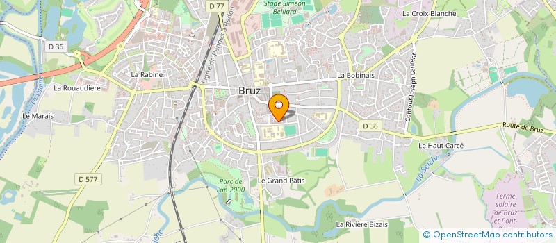 localisation de l'entreprise SASU TANDOORI à BRUZ