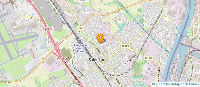 localisation de l'entreprise SASU TAS à SAINT-LOUIS