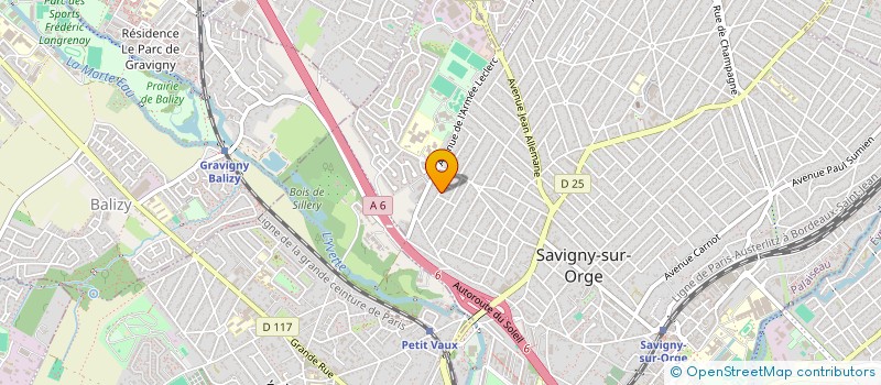 localisation de l'entreprise SASU TAXI AURORE à SAVIGNY-SUR-ORGE