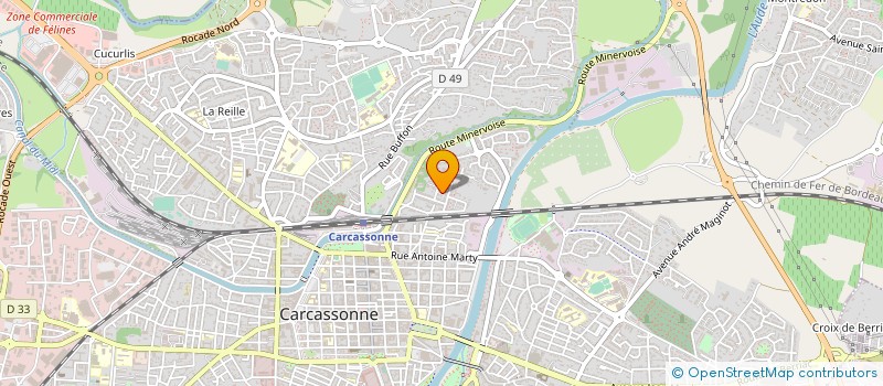 localisation de l'entreprise SASU TAXI L 11  CARCASSONNE