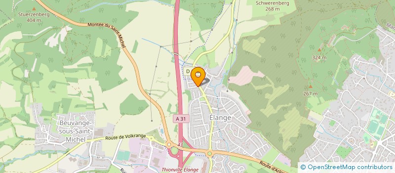 localisation de l'entreprise SASU TAXI THOMAS  THIONVILLE