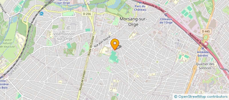 localisation de l'entreprise SASU TAXI TRAB à MORSANG-SUR-ORGE