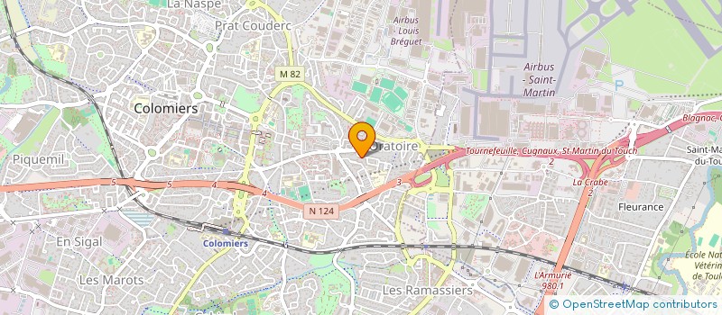 localisation de l'entreprise SASU TEA à COLOMIERS