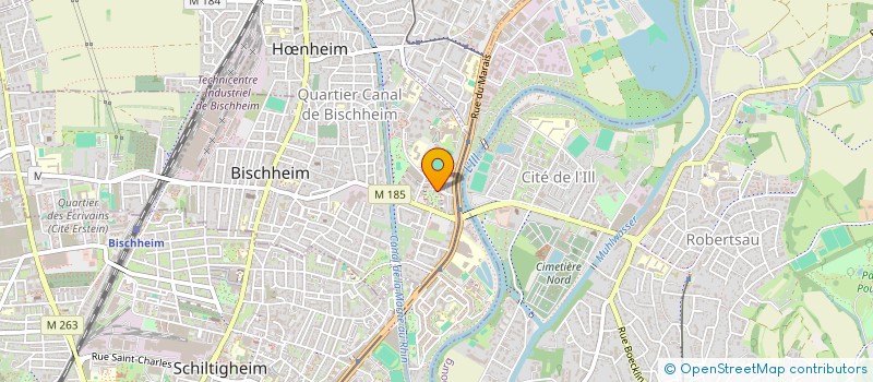 localisation de l'entreprise SASU TECHNOLAND  BISCHHEIM