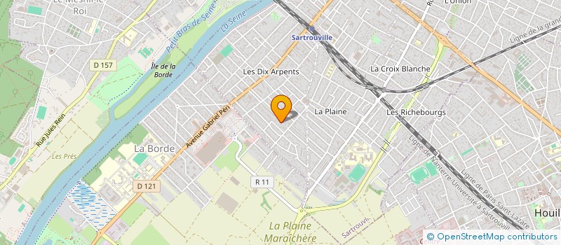 localisation de l'entreprise SASU TEIXEIRA DEOLINDA à SARTROUVILLE