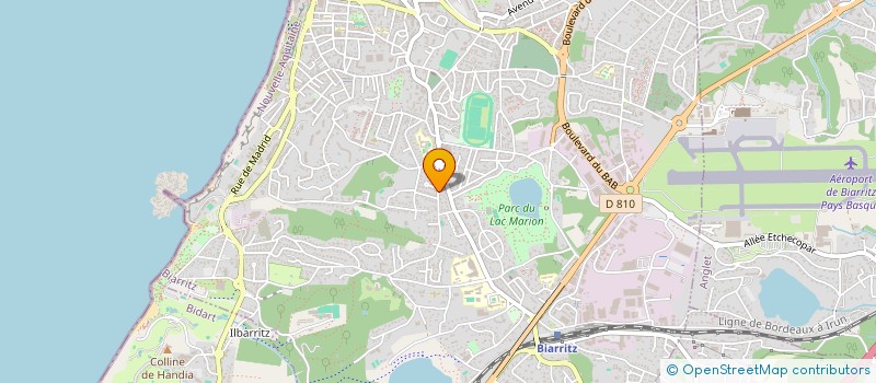 localisation de l'entreprise SASU TEJEDOR à BIARRITZ