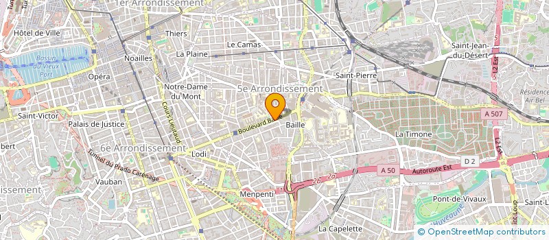 localisation de l'entreprise SASU THE FOOD SNACK GRILL à MARSEILLE