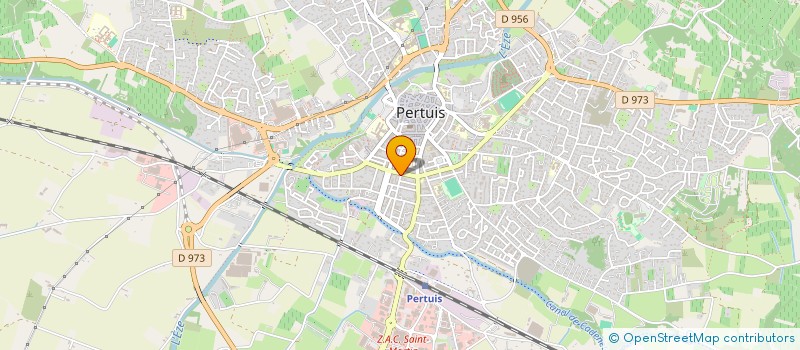 localisation de l'entreprise SASU THORIC à PERTUIS