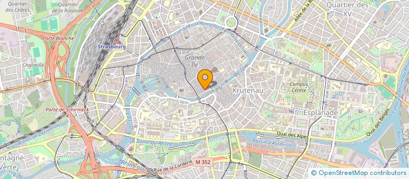 localisation de l'entreprise SASU THUY TIEN  STRASBOURG