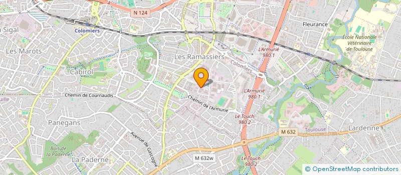 localisation de l'entreprise SASU TIME FITNESS à COLOMIERS