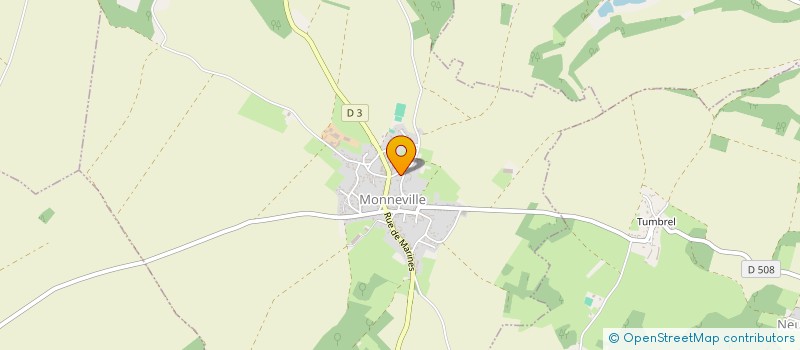 localisation de l'entreprise SASU TOBY GREEN SCHOLCOM  MONNEVILLE