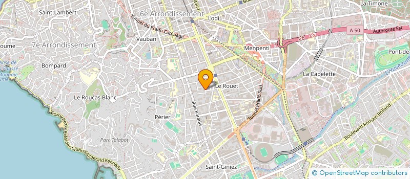 localisation de l'entreprise SASU TOMMY CHARRIN à MARSEILLE