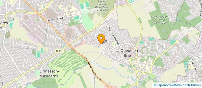 localisation de l'entreprise SASU TOUT NEUF MENUISERIE à LA QUEUE-EN-BRIE