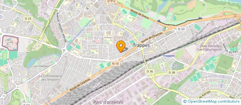 localisation de l'entreprise SASU TRAITEUR SASSI à TRAPPES