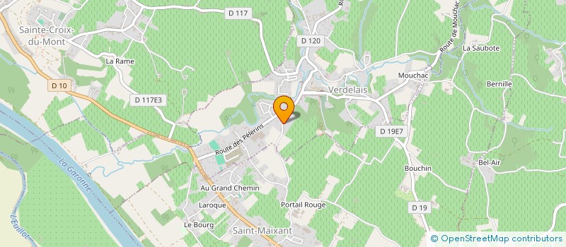 localisation de l'entreprise SASU TRANSPORTS ABORDABLES EN GIRONDE EN ABREGE SASU TAG  VERDELAIS