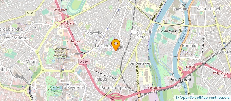 localisation de l'entreprise SASU TRAVAUX ESPACES VERTS OCCITANIE à TOULOUSE