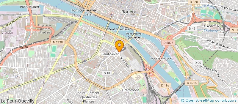 localisation de l'entreprise SASU TRIPLE A INTERNATIONAL à ROUEN