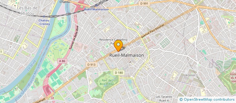 localisation de l'entreprise SASU TROIS VALSES à RUEIL-MALMAISON