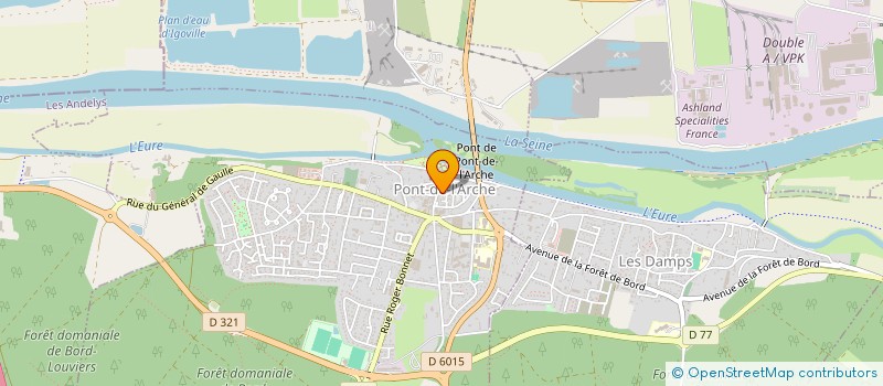 localisation de l'entreprise SASU TS  PONT-DE-L'ARCHE