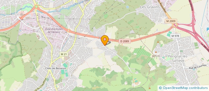 localisation de l'entreprise SASU TSMB  ROMAGNAT