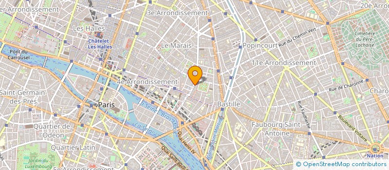 localisation de l'entreprise SASU TURENNE à PARIS
