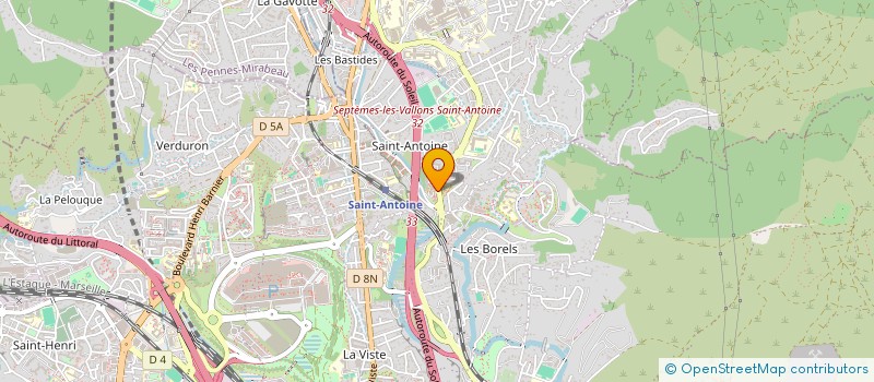 localisation de l'entreprise SASU UTUS CARRELAGE à MARSEILLE