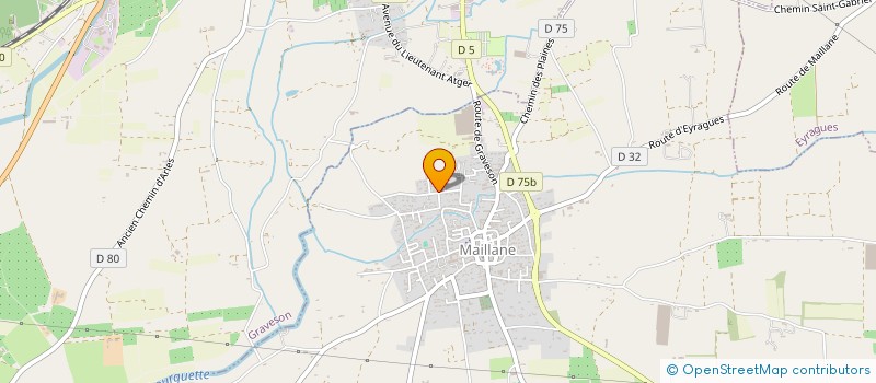 localisation de l'entreprise SASU VALENA  MAILLANE