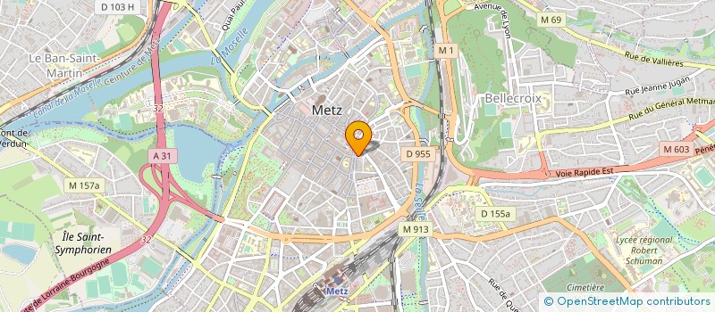 localisation de l'entreprise SASU VATRY PIERRE à METZ