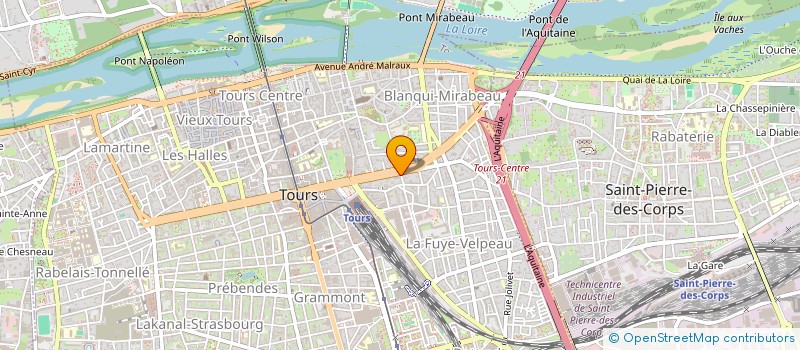 localisation de l'entreprise SASU VB FINANCE  TOURS