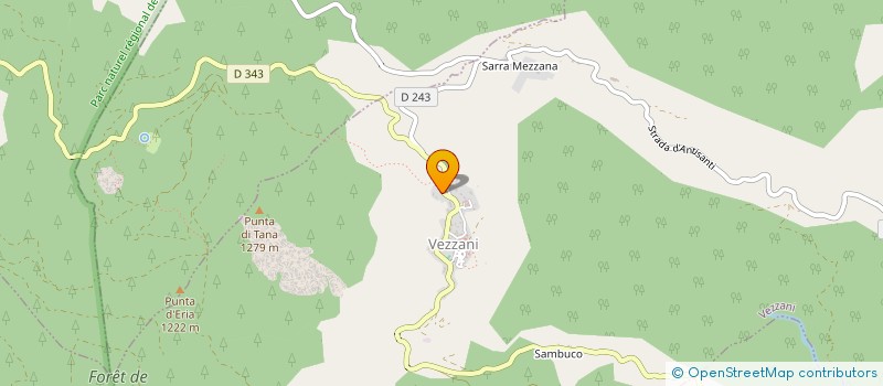 localisation de l'entreprise SASU VCL (MARCHIONI) à VEZZANI