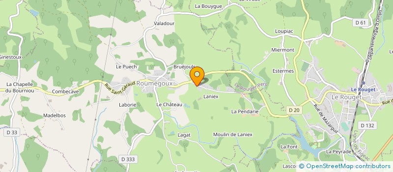 localisation de l'entreprise SASU VENRIES JEROME à ROUMEGOUX