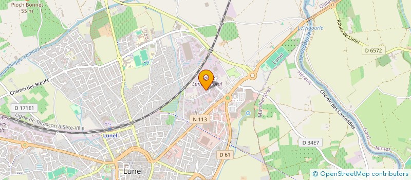 localisation de l'entreprise SASU VERTIGE SERVICES à LUNEL